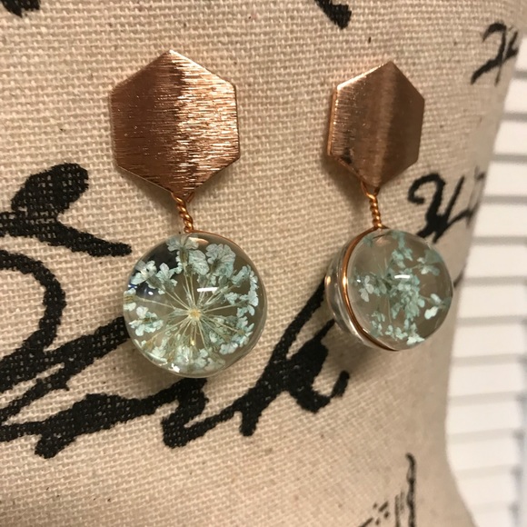 Marble earrings - Picture 1 of 8
